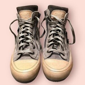 CANDICE COOPER MID S women shoes high top sneakers leather made in Italy size37